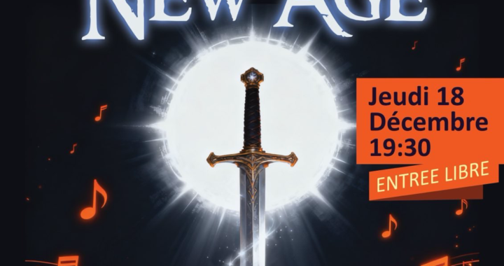 affiche soirée new age