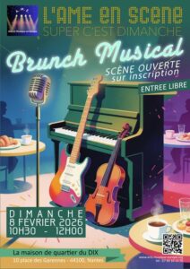 affiche brunch
