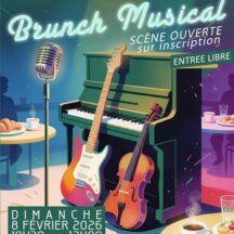affiche brunch